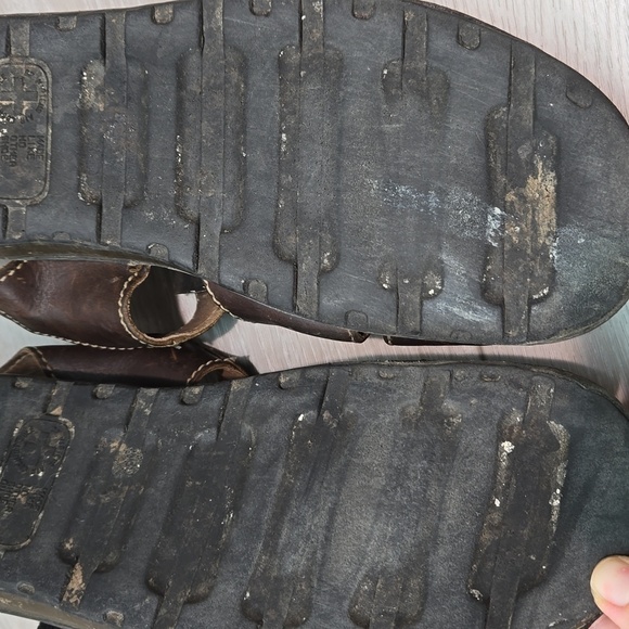 Vintage Doc Dr.Martens Mens Leather Fisher Chunky Tractor Sandals shoes sz US13 - Picture 13 of 14